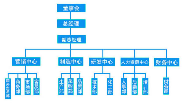 萬高公司組織結(jié)構(gòu)圖